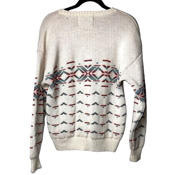 Sun Valley Sweater Men’s Size L Wool Pullover Vintage - Picture 2 of 6